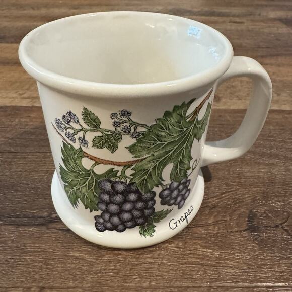 Vintage Lauffer Grapevine Historical Narrative Stoneware Tea Coffee Mug 1984 - Picture 1 of 10